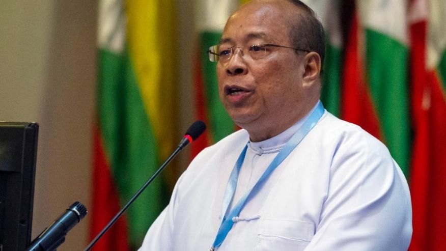 အမ်ဳိးသားလံုျခံဳေရးအၾကံေပးပုဂၢဳိလ္ ေဒါက္တာေသာင္းထြန္း ဘဂၤလားေဒ့ရွ္ႏိုင္ငံသြားေရာက္