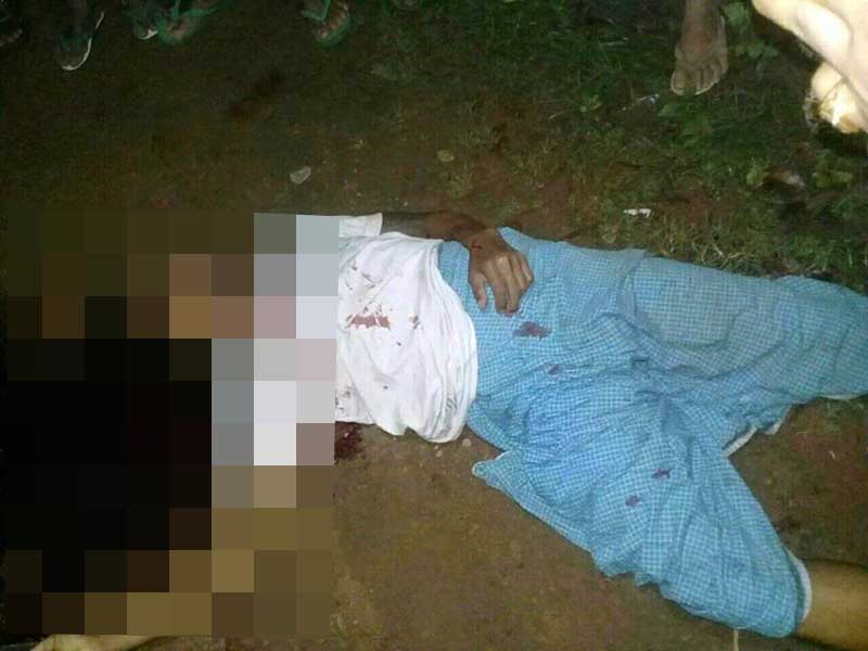 ေငြ ၁၅၀၀ ေတာင္းသည့္ကိစၥ စကားမ်ားရာမွ ျပည္သူ႔စစ္က ေသနတ္ျဖင့္ ပစ္ခတ္၊ ၁ ဦး ေသဆံုး