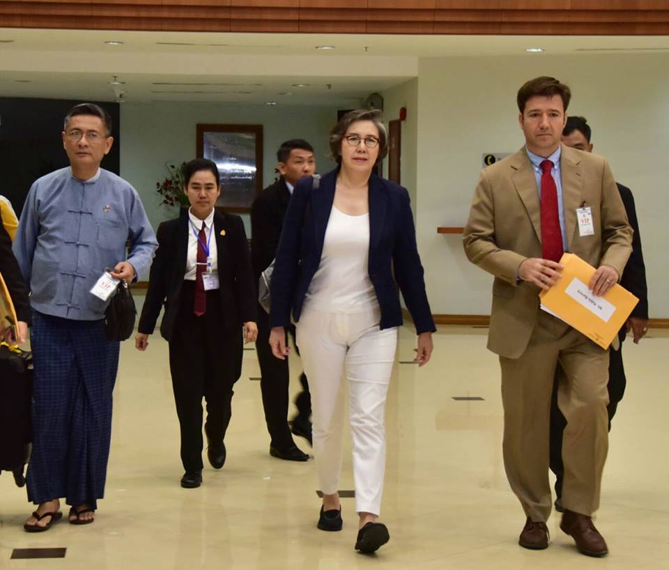 ရခိုင္အမ်ိဳးသားပါတီက မစၥယန္ဟီးလီႏွင့္ ေတြ႔ဆုံမည္မဟုတ္