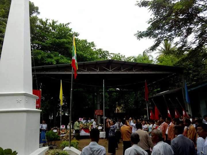မြန္ျပည္နယ္ က်ိဳက္မေရာၿမိဳ႕ရွိ  အာဇာနည္ေက်ာက္တိုင္၀န္းေနရာ ျပန္မရေသး