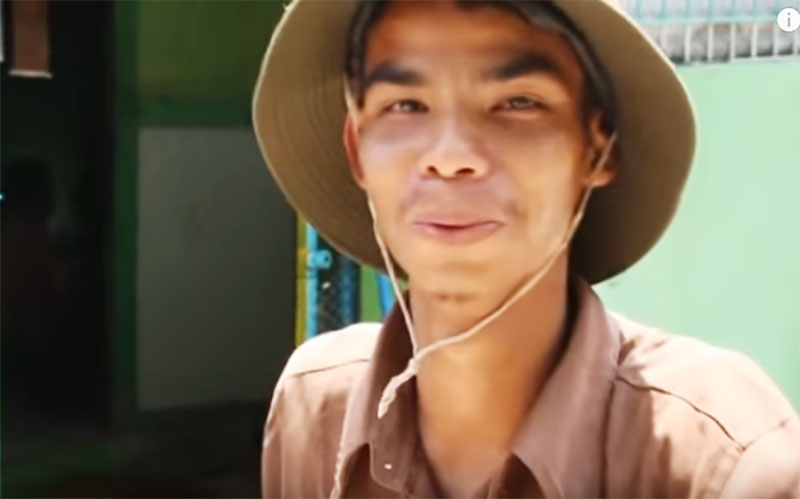 အားနည္းခ်က္ရွိေသာ္လည္း အတတ္ပညာတခုျဖင့္ ဘဝရပ္တည္ႏုိင္ေအာင္ ႀကိဳးစားသူတဦး (႐ုပ္သံ)