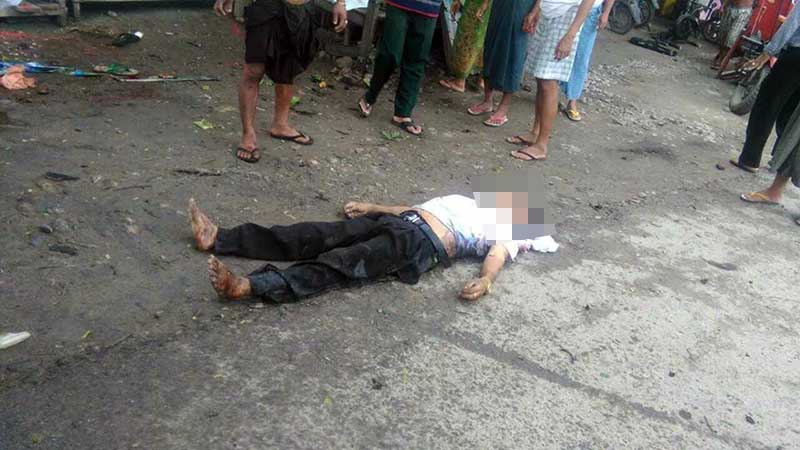 ကခ်င္ျပည္နယ္ မိုးေမာက္တြင္ ဗံုးေပါက္၊ ျပည္သူ႔စစ္ေခါင္းေဆာင္ေသဆံုး