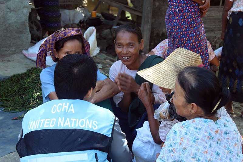 လူဦးေရ ၉ေသာင္းေက်ာ္ ေရေဘးဒုကၡခံစားေနရဟု ကုလသမဂၢထုတ္ျပန္