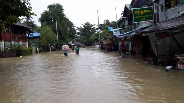 ႏုိင္ငံတ၀န္း ေရေဘးေၾကာင့္ လူေပါင္း ၁ သိန္းခန္႔ ေျပာင္းေရႊ႕ခဲ့ရ