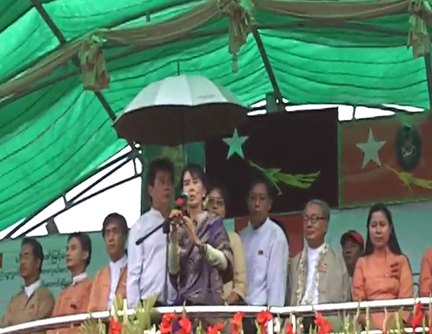 နိုင္ငံ၏ ​ေကာင္း​က်ိုး​ဆိုး​က်ိုး​ကို ျပည္သူကပဲ ဖန္တီး​နိုင္ဟု ​ေဒၚ​ေအာင္ဆန္း​စုၾကည္ ​ေျပာ