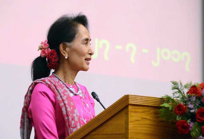 အစိုးရဘက္ကစၿပီး စိတ္ဓာတ္ေျပာင္းလဲရန္ ေဒၚေအာင္ဆန္းစုၾကည္တိုက္တြန္း
