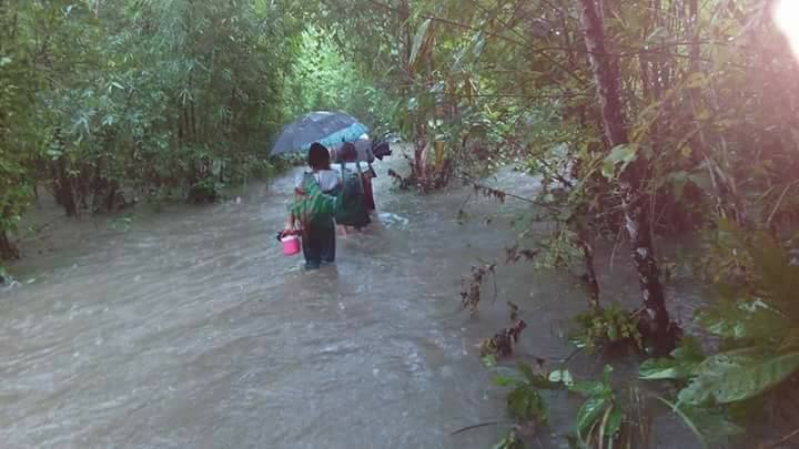 ၾကာအင္းဆိပ္ႀကီးတြင္ ေရႀကီးမႈေၾကာင့္ ေက်ာင္း ၂၀ ေက်ာ္ ယာယီပိတ္ထားရ