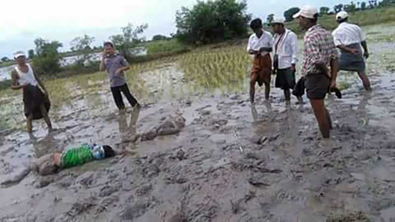 လယ္ေျမအျငင္းပြားရာမွ အမ်ဳိးသမီးမ်ား ခုိက္ရန္ျဖစ္ပြား၍ ၂ ဦး ေသဆုံး