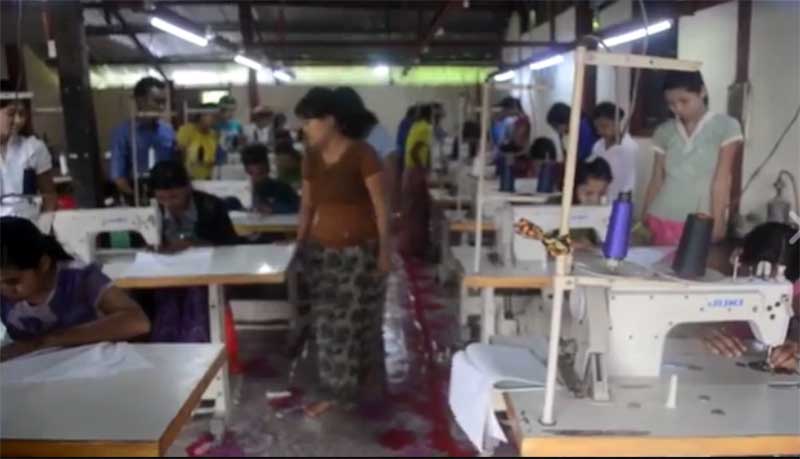 အဂၤပူတြင္ အလုပ္အကိုင္ အခြင့္အလမ္း ရရွိေစရန္ ေမာ္တာစက္ခ်ဳပ္ သင္တန္း ဖြင့္လွစ္