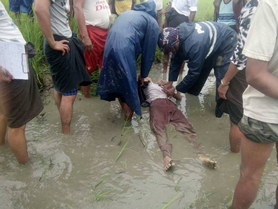 ေရွာ့တိုက္ငါးဖမ္းသူ အမ်ိဳးသား ၁ ဦး ဓာတ္လိုက္ေသဆံုး