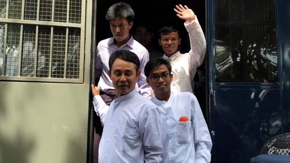 ဒီဗြီဘီႏွင့္ ဧရာဝတီသတင္းေထာက္မ်ားအမႈ တရားလို ဗုိလ္သက္ႏုိင္ဦး၏ တရားခြင္ထြက္ဆိုခ်က္