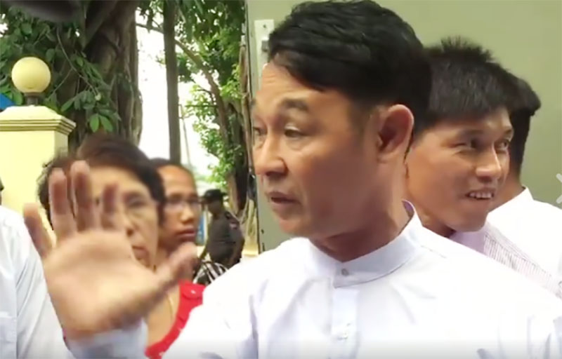 ဖမ္းဆီးခံသတင္းေထာက္မ်ားကို သီေပါတရား႐ုံးတြင္ တတိယႀကိမ္႐ုံးထုတ္ (႐ုပ္သံ)