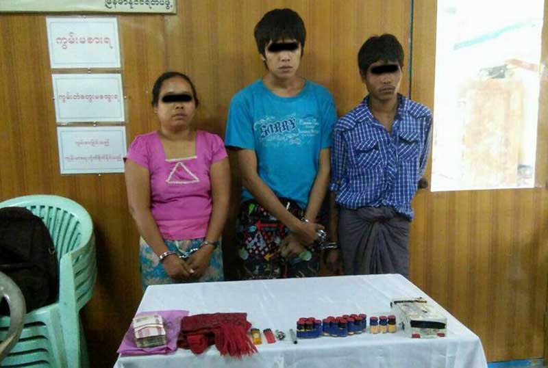 ကေလးတြင္ မူးယစ္ေဆး၀ါးႏွင့္ လက္နက္ လက္၀ယ္ထားရွိသူမ်ားကို ဖမ္းဆီး