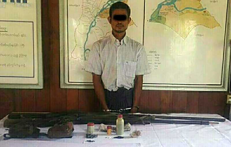 အရက္ေသစာေသာက္စားၿပီး ရြာထဲ ေသနတ္ကိုင္ေဆာင္ရမ္းကားသူကုိ ဖမ္းဆီး