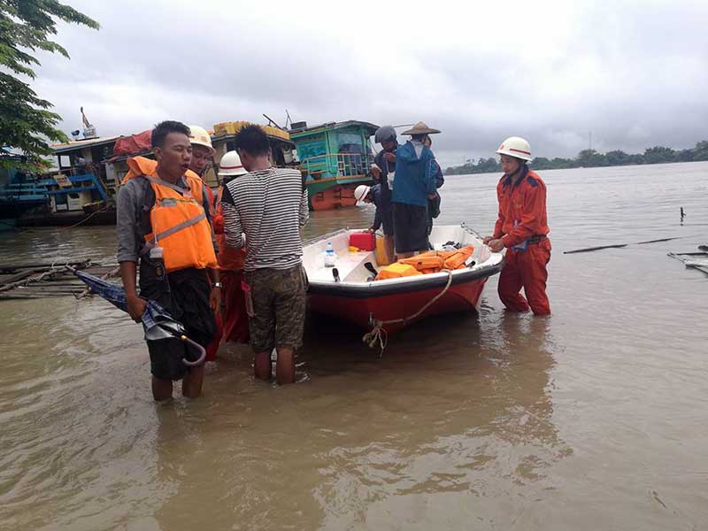 ခႏၱီးတြင္ မုိးရြာသြန္းမႈေၾကာင့္ ေက်းရြာအခ်ိဳ႕ ေရႀကီး၊ စာသင္ေက်ာင္းအခ်ဳိ႕ ပိတ္