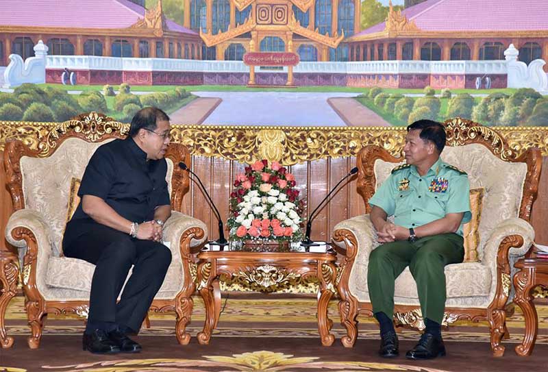 လက္နက္ခဲယမ္းမ်ားဖမ္းဆီးရမိမႈအတြက္ ထိုင္းကို ျမန္မာကာခ်ဳပ္ေက်းဇူးတင္