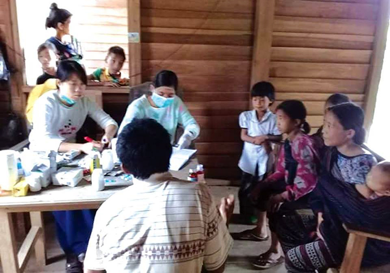 နာဂ ကိုယ္ပိုင္အုပ္ခ်ဳပ္ခြင့္ရေဒသတြင္ လူ ၂၀၀ ေက်ာ္ ဖ်ားနာခဲ့