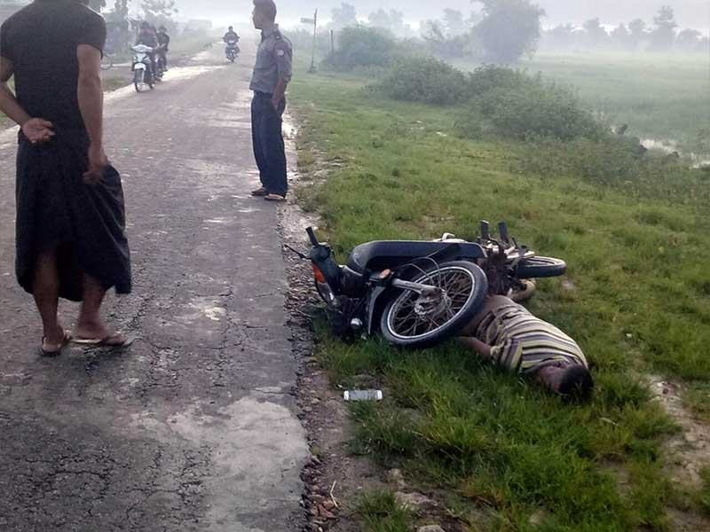 ေက်ာက္ႀကီးၿမိဳ႕နယ္တြင္ ရဲတပ္ဖြဲ႔ဝင္တဦး ယာဥ္မေတာ္တဆမႈေၾကာင့္ ေသဆံုး