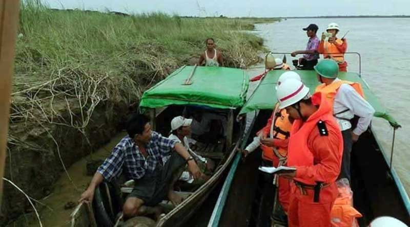 စက္ေလွေမွာက္ ေပ်ာက္ဆုံးအေလာင္း ၃ ေလာင္း ျပန္ေတြ႔သည့္သတင္း မမွန္ဟု တာ၀န္ရွိသူမ်ားေျပာ