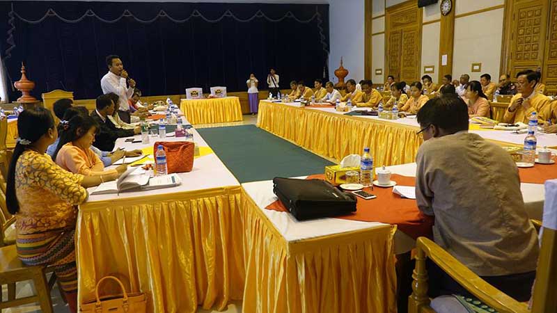 စစ္ကိုင္းတိုင္းေဒသႀကီး လႊတ္ေတာ္ႏွင့္ အရပ္ဖက္အဖြဲ႔မ်ား ပထမဆံုးအႀကိမ္ေတြ႔ဆံု
