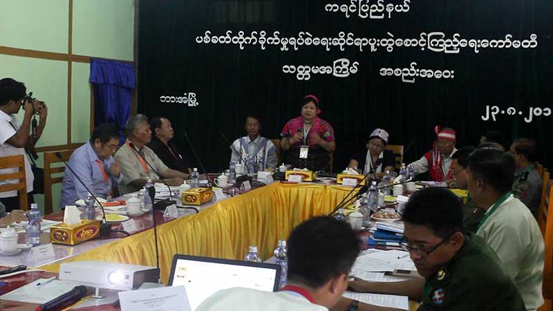 နယ္​​ေျမပိုင္​းျခား သတ္​မွတ္​မႈ ညႇိညႇိႏႈိင္​းႏႈိင္​း ​ေဆာင္ရြက္​​ေစလိုဟု ေဒၚနန္းေစးအြာေျပာ