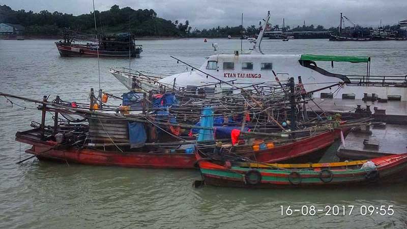 ၿမိတ္တြင္ ၈ လအတြင္း ငါးခိုးဖမ္းသည့္ေလွ ၃၈ စီး ဖမ္းမိ၊ ထိုင္းေလွ ၅ စီးပါ၀င္