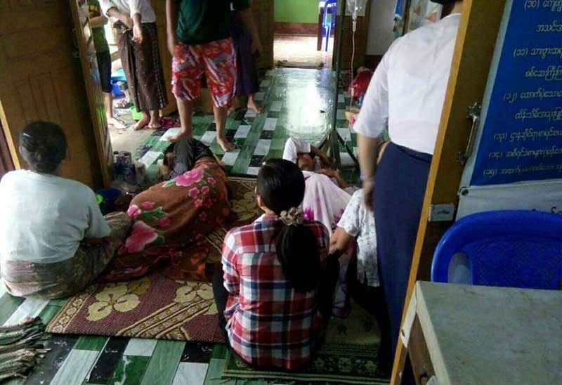 သထံုၿမိဳ႕နယ္တြင္ ငါးခ်ဥ္စားမိရာမွ လူ ၁၇ ဦး အစာအဆိပ္သင့္