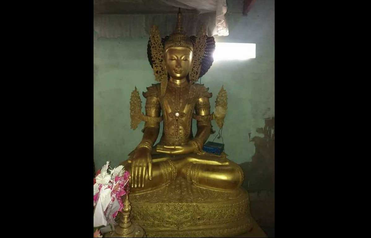 ႏွစ္​​ေပါင္​း ၂၅၀ ခန္​႔ သက္​တမ္​း႐ွိ ​ေ႐ွး​ေဟာင္​း ႐ုပ္​ပြား​ ဆင္​းတု​ေတာ္​ ခုိးယူခံရ