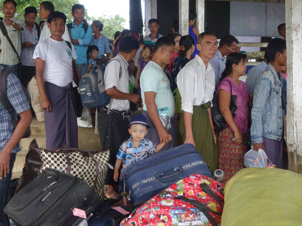 ဘူးသီးေတာင္ႏွင့္ ေမာင္ေတာမွ ေနရပ္စြန္႔ခြာသူမ်ားျပားလာေန
