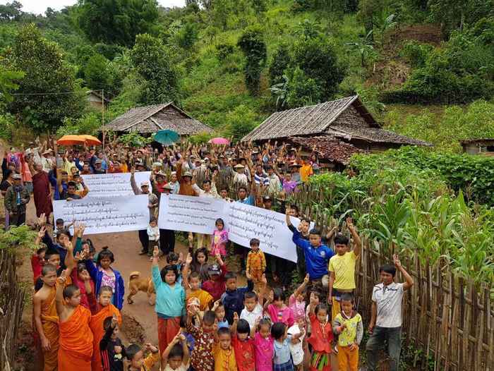 စားနပ္ရိကၡာဆက္လက္ေထာက္ပံ့ေပးရန္  ထိုင္းနယ္စပ္ ရွမ္းဒုကၡသည္မ်ားေတာင္းဆို