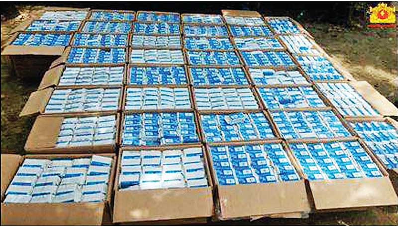 အၾကမ္းဖက္သမားမ်ားနယ္ေျမတြင္ WFP တံဆိပ္ပါဘီစကစ္မ်ား ထပ္မံေတြ႔ရွိ