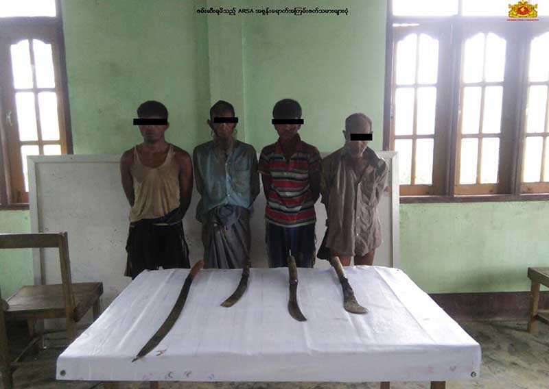 ARSAအၾကမ္းဖက္သမား ၃၇၀ ေသဆံုးၿပီး ၉ ဦးကို အရွင္ဖမ္းဆီးရမိ