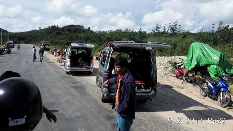 ၿမိတ္-တနသၤာရီကားလမ္းေပၚတြင္ ယာဥ္တိုက္မႈျဖစ္၊ ၅ ဦးဒဏ္ရာရ