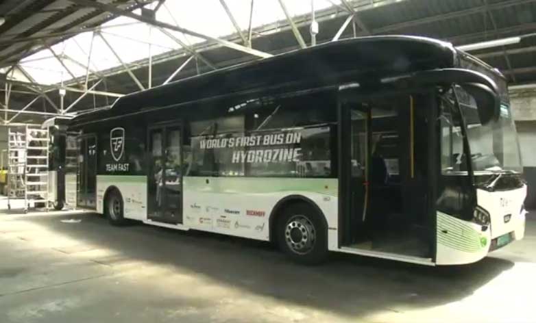 Bus ကား ေလာင္စာကို ေဖာ္ပစ္အက္ဆစ္အသံုးျပဳၿပီး ထုတ္လုပ္မည္ (႐ုပ္သံ)