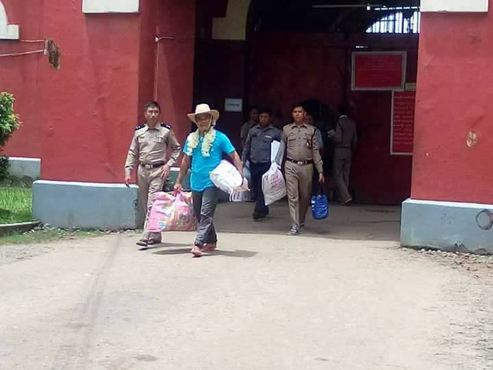 MDCF အဖြဲ႔ေခါင္းေဆာင္ဦးထင္ေက်ာ္လြတ္ေျမာက္