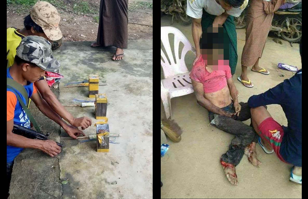 မူဆယ္အနီး မိုင္းေပါက္ကြဲၿပီး လူ ၁ ဦးေသဆုံး၊ မေပါက္ကြဲေသးသည့္ မိုင္း ၃ လံုး ထပ္ေတြ႔