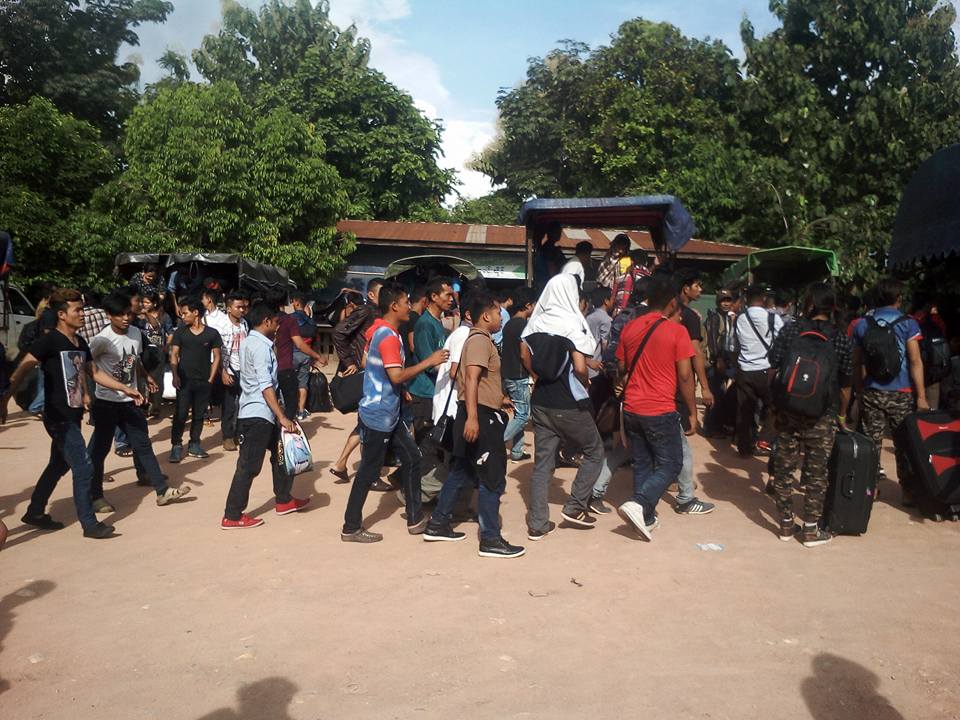 မေလးရွားေရာက္ျမန္မာအလုပ္သမား ၆၀၀ ေက်ာ္ ထိုင္းႏိုင္ငံမွတဆင့္ ျမန္မာျပည္ျပန္