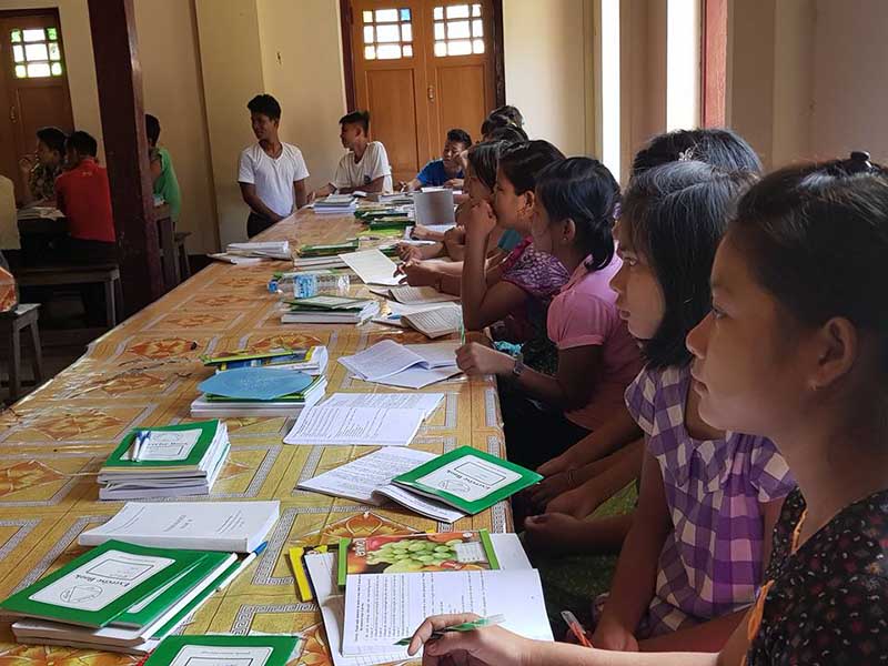 ေမာင္ေတာရွိ ပရဟိတစာသင္ေက်ာင္းတြင္ စာသင္ၾကားမႈမ်ား ျပန္လည္စတင္