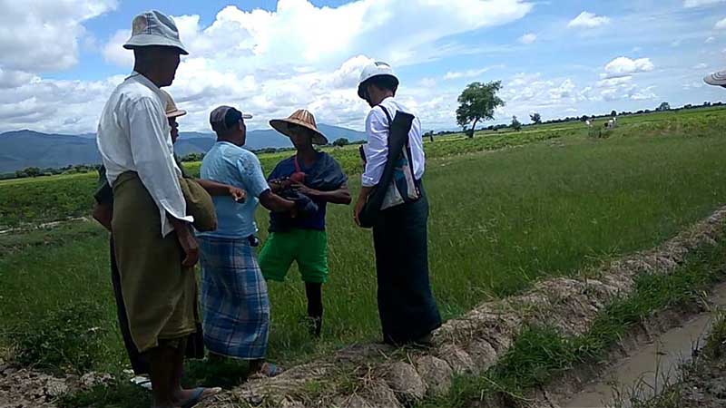 လယ္ယာေျမအျငင္းပြားမႈ ေျဖရွင္းေပးေနခ်ိန္ ေလးခြျဖင့္ပစ္သူကို အေရးယူ