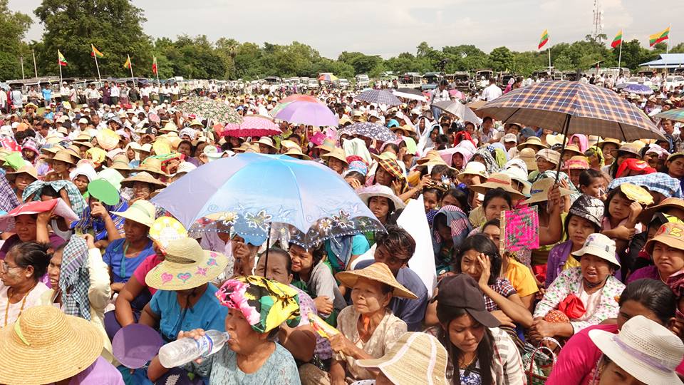 အစြန္းေရာက္ဘဂၤါလီ အၾကမ္းဖက္သမားမ်ားအား ႐ႈတ္ခ်ပြဲ ေရႊဘိုၿမိဳ႕၌က်င္းပ