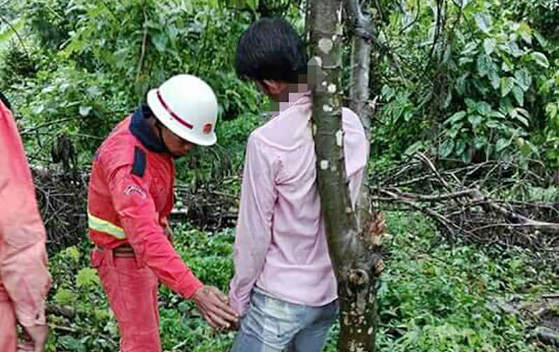မိုးညႇင္းၿမိဳ႕တြင္ လူငယ္တဦး ဆြဲႀကိဳးခ်ေသဆံုး