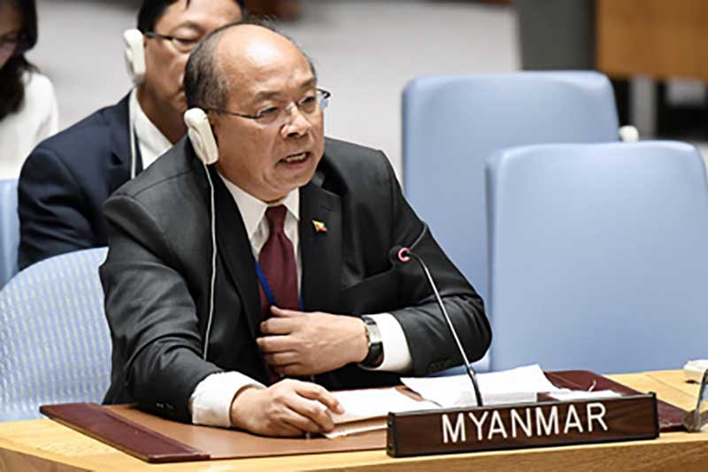 ကုလသမဂၢအတြင္းေရးမႉးခ်ဳပ္ကို ျမန္မာျပည္လာေရာက္ရန္ဖိတ္ေခၚ