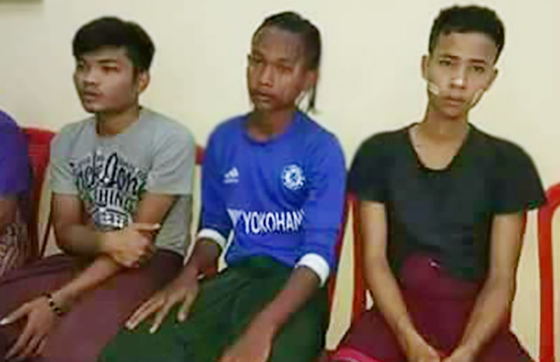 အာဇာနည္ဗိမာန္အေပၚ တက္ေရာက္ေဆာ့ကစားခဲ့သည့္ လူငယ္ ၃ ဦး ဝန္ခ်ေတာင္းပန္