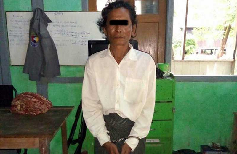၄ ႏွစ္အရြယ္ကေလးမအား  အဓမၼျပဳက်င့္ရန္ ႀကိဳးစားသည့္ ၅၈ ႏွစ္ အမ်ဳိးသားကုိ ဖမ္းဆီး