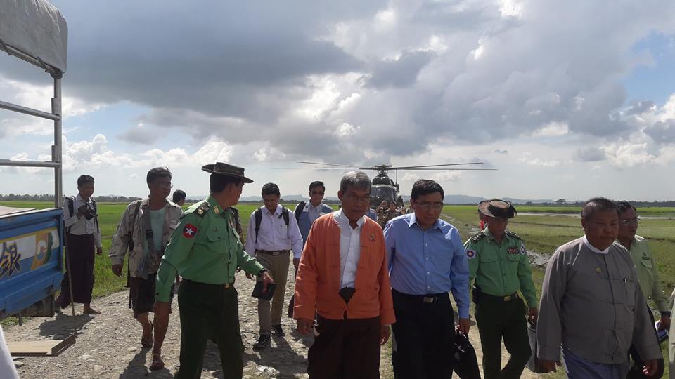 ရခိုင္တြင္ ျပန္လည္ေနရာခ်ထားေရႏွင့္ ဖြံၿဖိဳးေရးစီးမံကိန္း စတင္