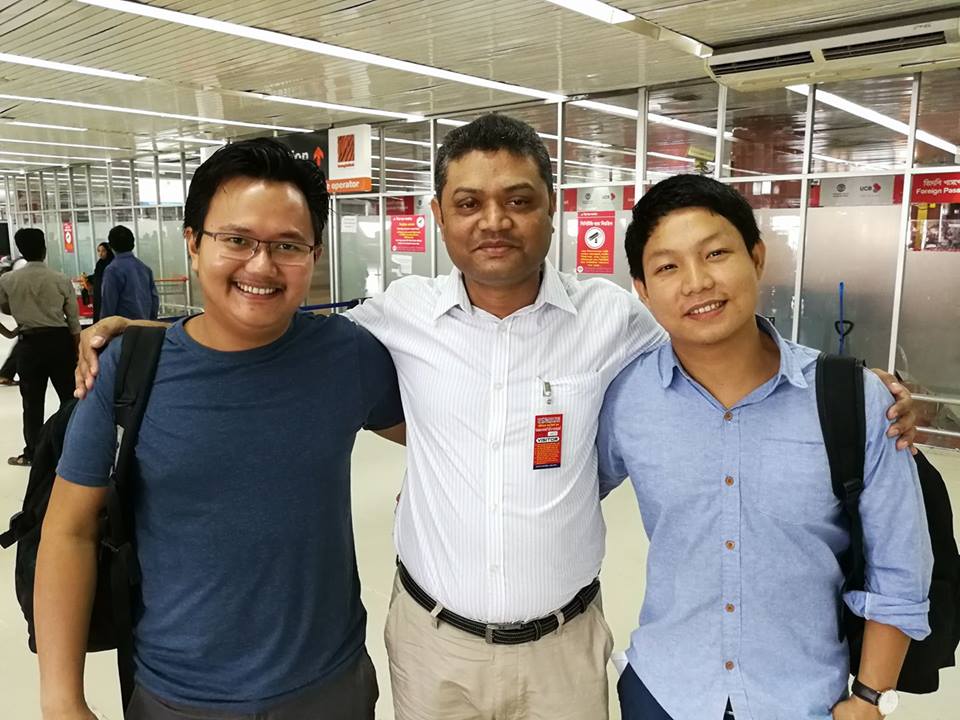 ဘဂၤလားေဒ့ရွ္တြင္ ဖမ္းဆီးခံခဲ့ရသည့္ ျမန္မာဓာတ္ပံုသတင္းေထာက္ ၂ ဦး ေနရပ္ျပန္
