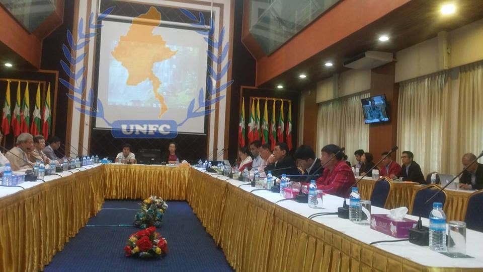 ၿငိမ္းခ်မ္းေရးေကာ္မရွင္ႏွင့္ အပစ္မရပ္တိုင္းရင္းသားလက္နက္ကိုင္အဖြဲ႔မ်ားေဆြးေႏြး