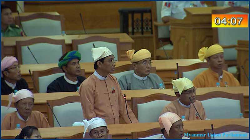 အန္အယ္လ္ဒီကိုယ္စားလွယ္မ်ား လႊတ္ေတာ္တြင္ ေမးျမန္းေဆြးေႏြးမႈ စတုတၳအဆင့္သာရွိ