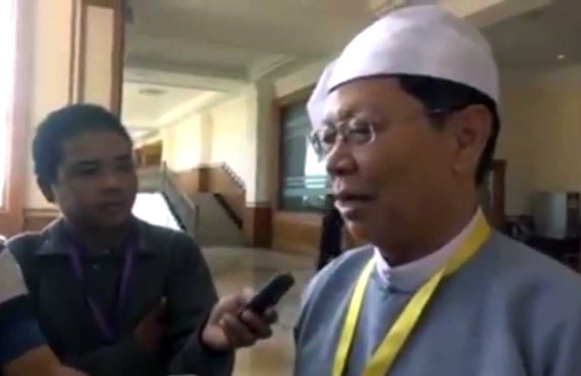 ခြန္တန္ကို သာသနာေတာ္ညိႇဳးႏြမ္းေစမႈနဲ႔ တရားစြဲဆိုဖို႔ ေဆာင္ရြက္ေနဟု သူရဦးေအာင္ကို ေျပာ (႐ုပ္သံ)