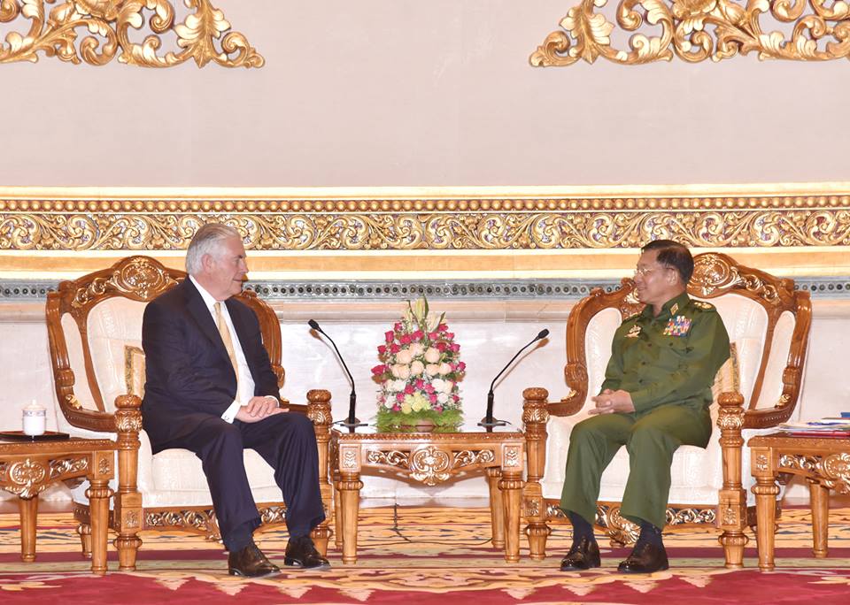 ရခိုင္တြင္အၾကမ္းဖက္အဖြဲ႔မ်ားေျခကုပ္ယူႏိုင္သျဖင့္ ျမန္မာအစိုးရကို ႏိုင္ငံတကာႏွင့္ပူးေပါင္းရန္ အေမရိကန္တိုက္တြန္း